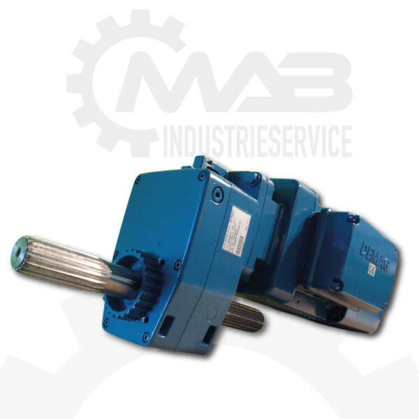 DEMAG Flachgetriebebremsmotor ZBF80A4 B020 mit DEMAG Getriebe AME20TD – Bild 2