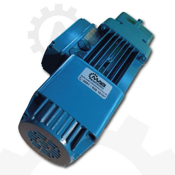 DEMAG Flachgetriebebremsmotor ZBF80A4 B020 mit DEMAG Getriebe AME20TD – Bild 6