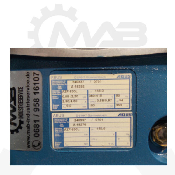ABUS Getriebe AZF 630L – Bild 6