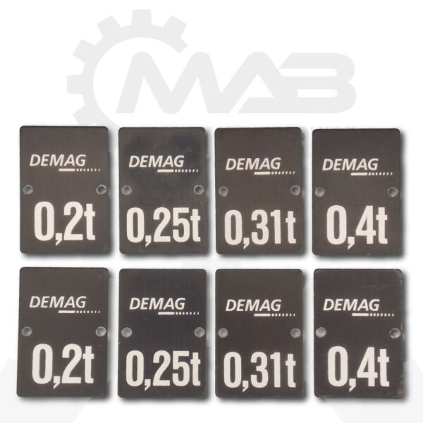 83585233 DEMAG Unterflaschenhälfte Set DK 1 – Bild 10