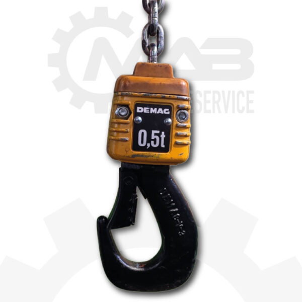 DEMAG Kettenzug Typ DKUN 5-500 K V2 F4, Tragfähigkeit 500 kg, Hakenweg 3.0m – Bild 6