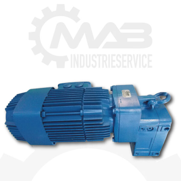 DEMAG Flachgetriebemotor KMF 8 A 8/2 mit AFM04 – Bild 3