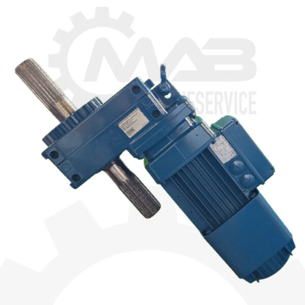 DEMAG Flachgetriebebremsmotor ZBA 80 B4 B007 mit DEMAG Getriebe AME30DD