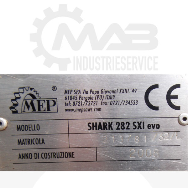 Shark 282 SXI evo - Halbautomat mit Rollenbändern Baujahr 2008 – Bild 10