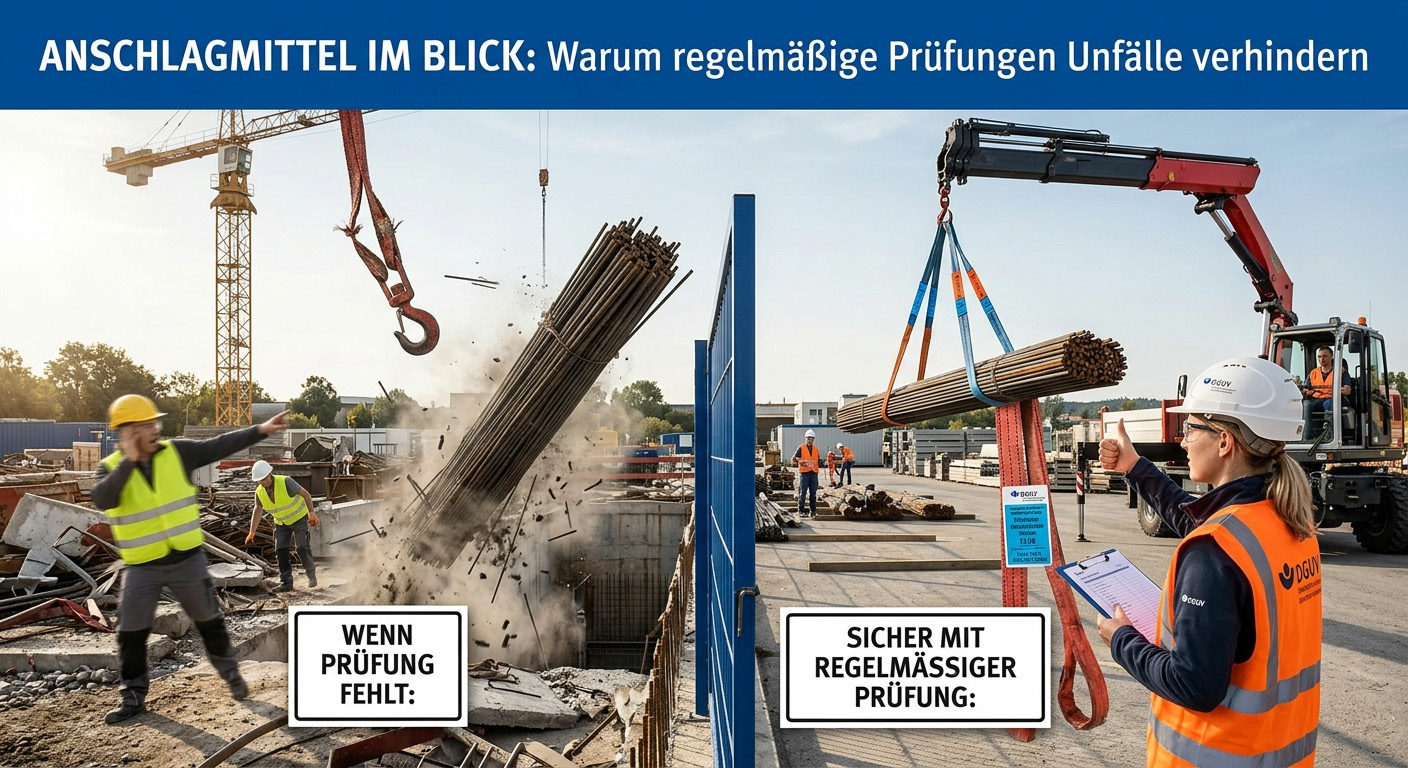Anschlagmittel gerissen