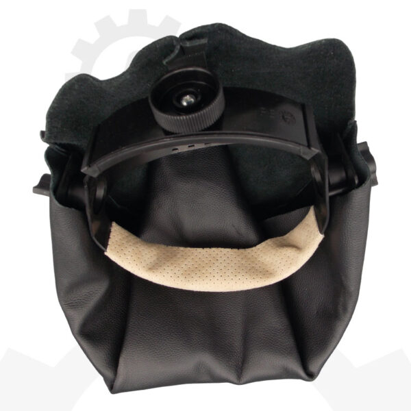 ACH Lederkopfhaube mit Kopfband und Klapprahmen hinten offen 215900 – Bild 6