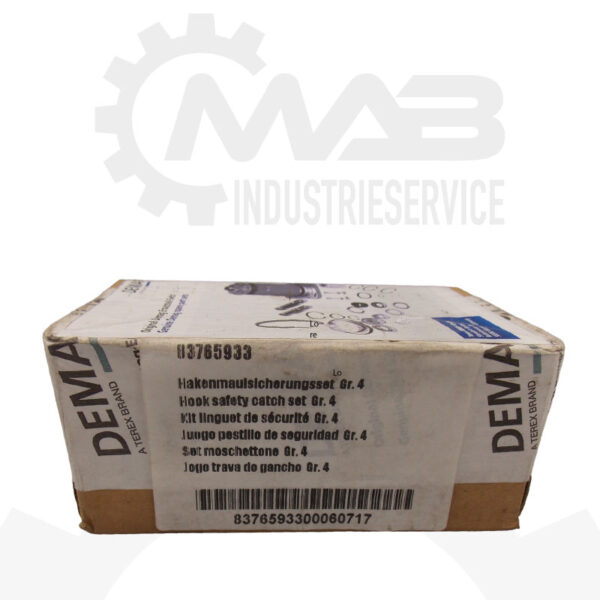 83765933 DEMAG Hakenmaulsicherungsset Gr.4 – Bild 2