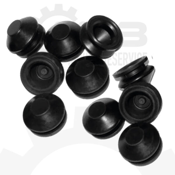 87404533 DEMAG Kappe Gummi DST Set 10 Stück – Bild 2
