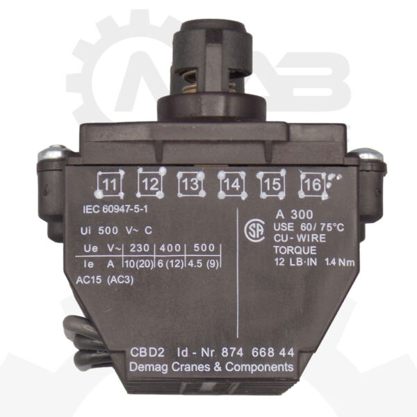 87466833 DEMAG Schaltelement CBD2 BLCK DSK – Bild 3