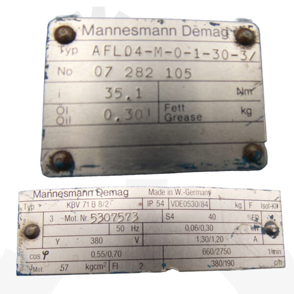 DEMAG Motor KBV 71 B 8/2 – Bild 5
