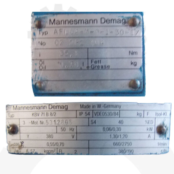 DEMAG Motor KBV 71 B 8/2 – Bild 5
