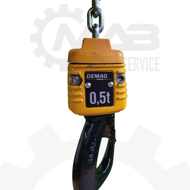 DEMAG Kettenzug Typ DKES 5-500 K V1 DI mit Zubehör – Bild 3