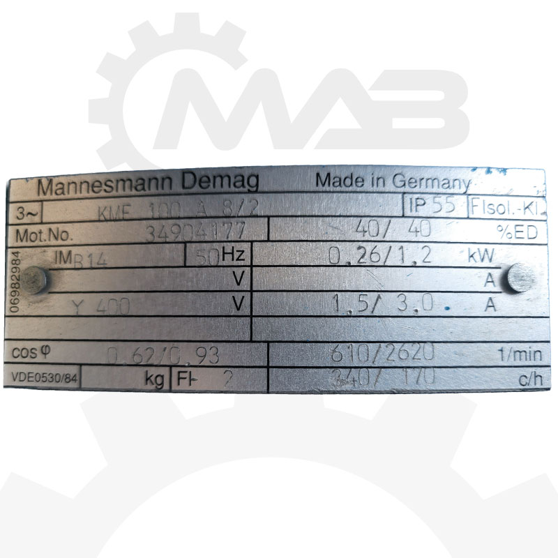 Motor KMF-100A