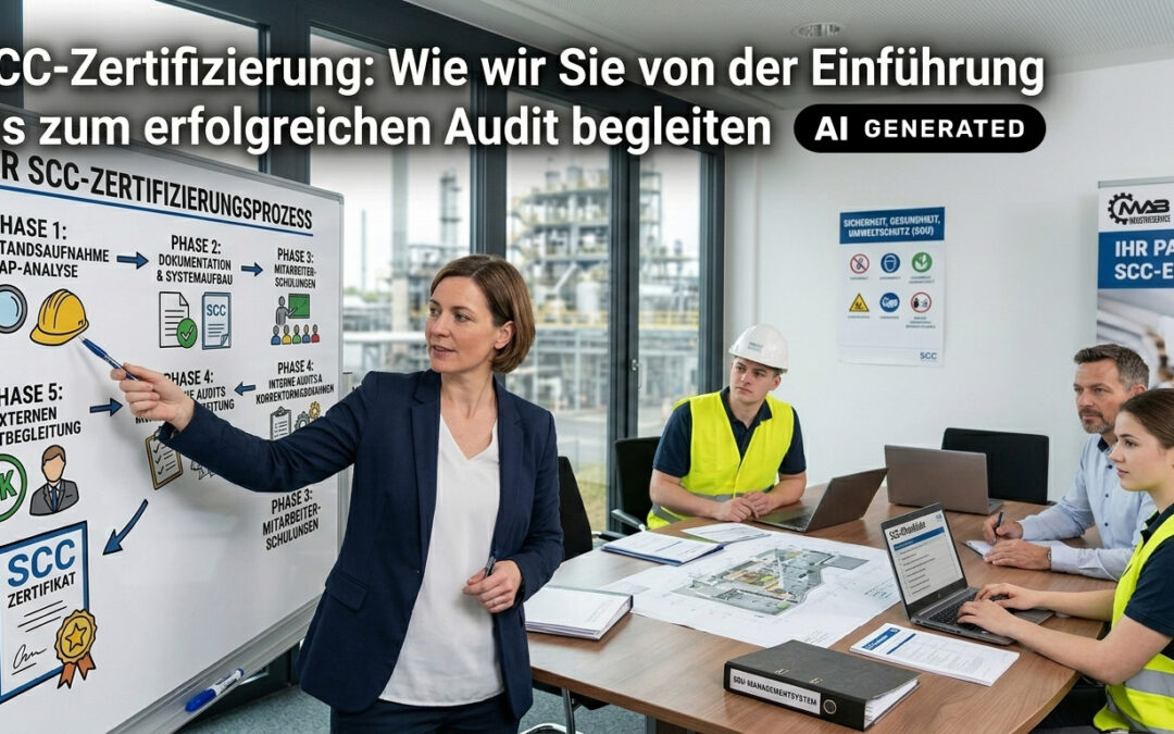 SCC-Zertifizierung: Wie wir Sie von der Einführung bis zum erfolgreichen Audit begleiten