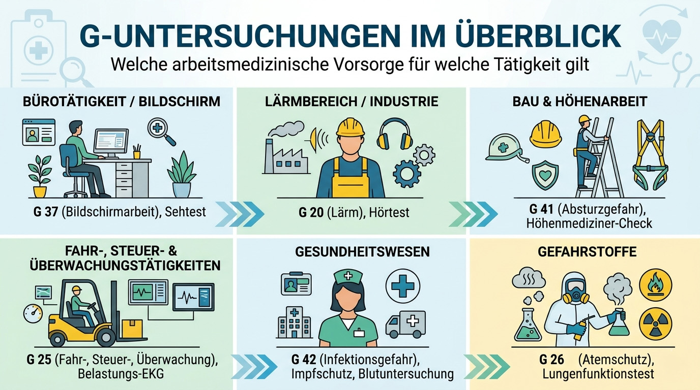 Arbeitsmedizinische Untersuchung