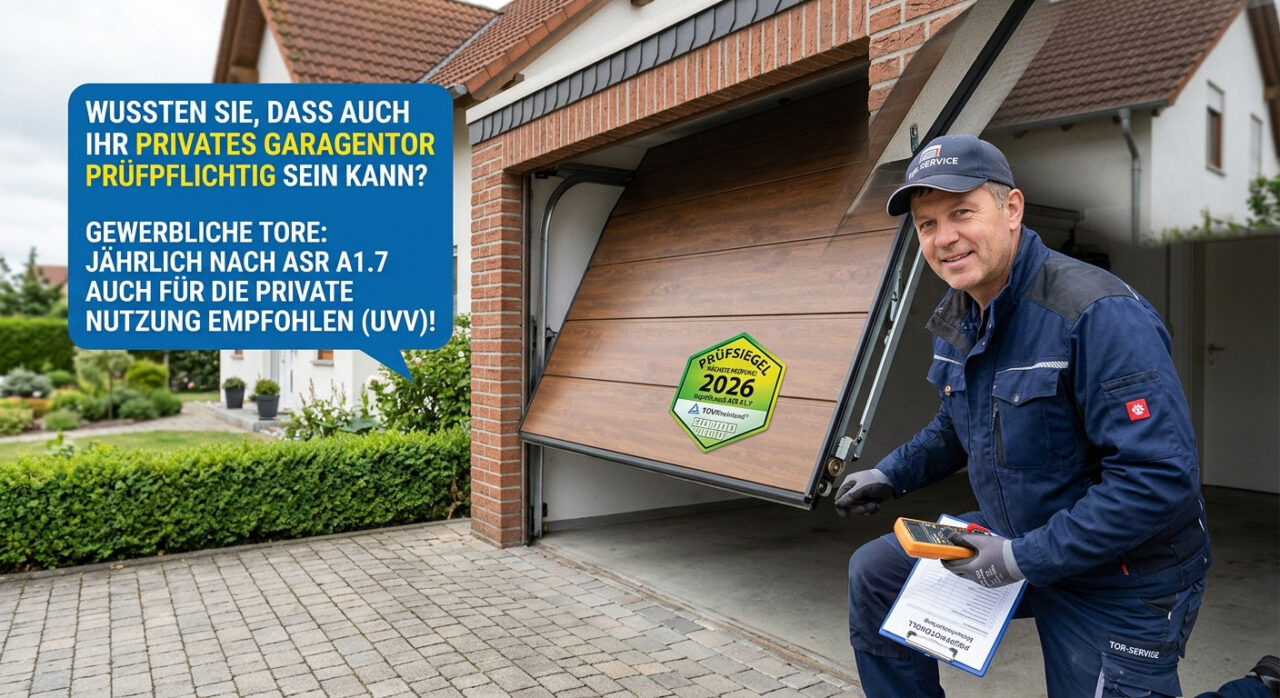 Elektrisches Garagentor: Wann gilt die Prüfpflicht privat? | MAB