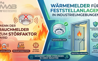 Wenn der Rauchmelder zum Störfaktor wird: Wärmemelder für Feststellanlagen in Industrieumgebungen