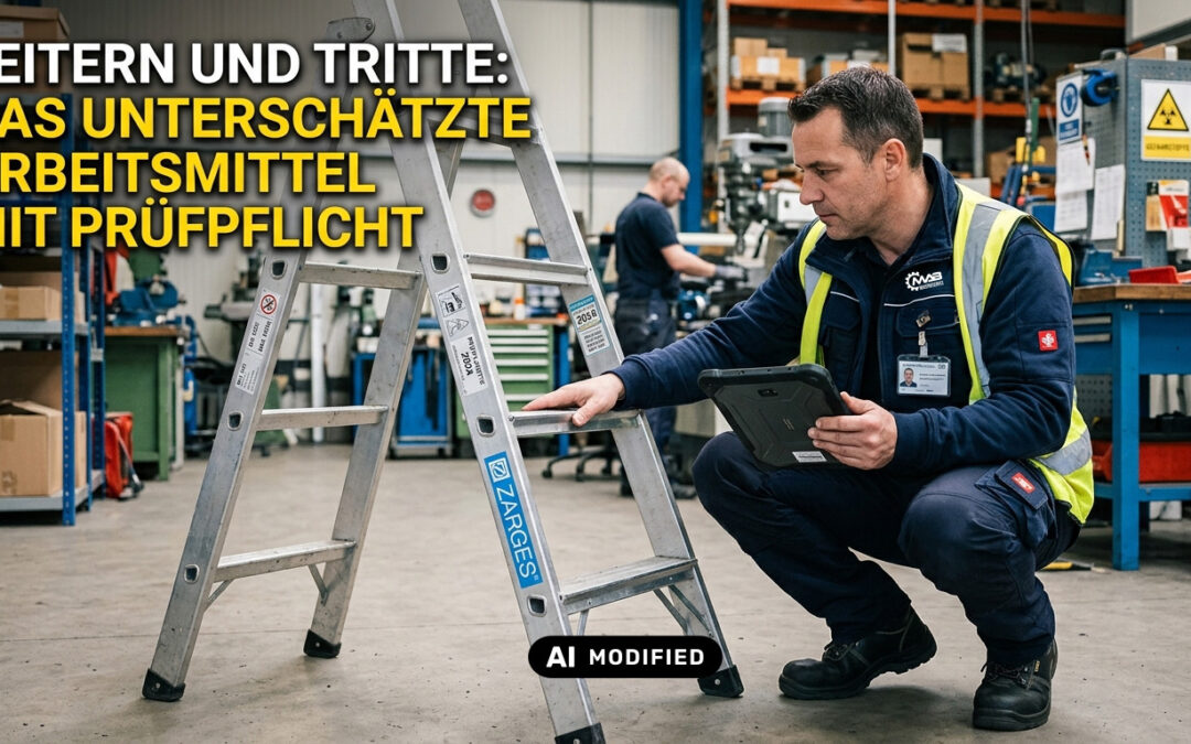 Leitern und Tritte: Das unterschätzte Arbeitsmittel mit Prüfpflicht